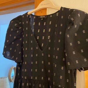 Madewell cotton midi dress